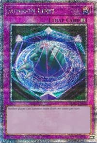 Summon Limit (Quarter Century Secret Rare) - 25th Anniversary Rarity Collection - YuGiOh card