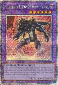 Masked HERO Dark Law (Quarter Century Secret Rare) - 25th Anniversary Rarity Collection - YuGiOh card