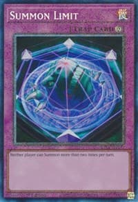 Summon Limit (PCR) - 25th Anniversary Rarity Collection - YuGiOh card