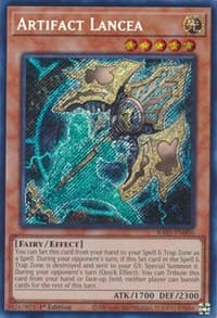 Artifact Lancea (Secret Rare) - 25th Anniversary Rarity Collection - YuGiOh card