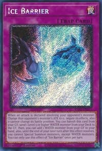 Ice Barrier (Platinum Secret Rare) - 25th Anniversary Rarity Collection - YuGiOh card