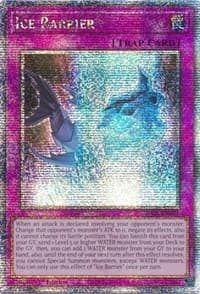 Ice Barrier (Quarter Century Secret Rare) - 25th Anniversary Rarity Collection - YuGiOh card