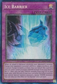 Ice Barrier (PCR) - 25th Anniversary Rarity Collection - YuGiOh card