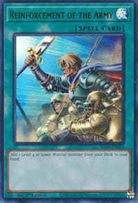 Reinforcement of the Army (UR) - 25th Anniversary Rarity Collection - YuGiOh card