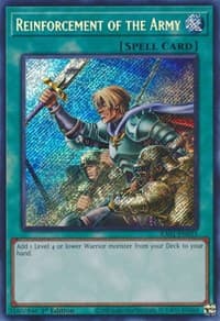 Reinforcement of the Army (Secret Rare) - 25th Anniversary Rarity Collection - YuGiOh card