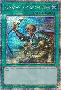 Reinforcement of the Army (Quarter Century Secret Rare) - 25th Anniversary Rarity Collection - YuGiOh card