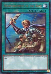 Reinforcement of the Army (PUR) - 25th Anniversary Rarity Collection - YuGiOh card