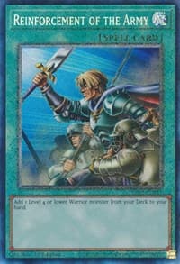 Reinforcement of the Army (PCR) - 25th Anniversary Rarity Collection - YuGiOh card