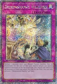 Dimensional Barrier (Quarter Century Secret Rare) - 25th Anniversary Rarity Collection - YuGiOh card