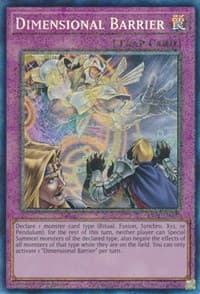 Dimensional Barrier (PCR) - 25th Anniversary Rarity Collection - YuGiOh card