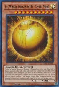 The Winged Dragon of Ra - Sphere Mode (UR) - 25th Anniversary Rarity Collection - YuGiOh card