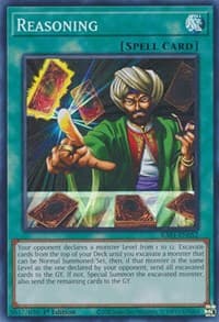 Reasoning - 25th Anniversary Rarity Collection - YuGiOh card