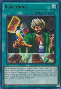 Reasoning (UR) - 25th Anniversary Rarity Collection - YuGiOh card