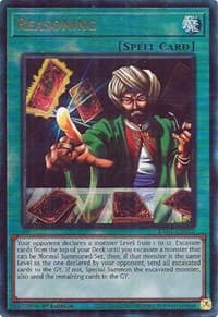Reasoning (PUR) - 25th Anniversary Rarity Collection - YuGiOh card