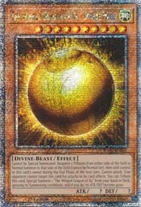 The Winged Dragon of Ra - Sphere Mode (Quarter Century Secret Rare) - 25th Anniversary Rarity Collection - YuGiOh card
