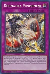 Dogmatika Punishment (Secret Rare) - 25th Anniversary Rarity Collection - YuGiOh card