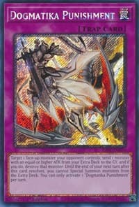Dogmatika Punishment (Platinum Secret Rare) - 25th Anniversary Rarity Collection - YuGiOh card