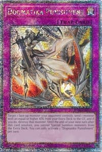 Dogmatika Punishment (Quarter Century Secret Rare) - 25th Anniversary Rarity Collection - YuGiOh card