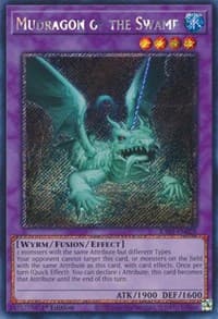 Mudragon of the Swamp (Platinum Secret Rare) - 25th Anniversary Rarity Collection - YuGiOh card