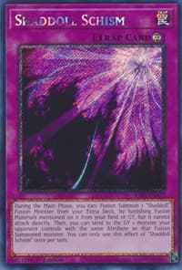 Shaddoll Schism (Platinum Secret Rare) - 25th Anniversary Rarity Collection - YuGiOh card