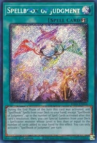Spellbook of Judgment (Platinum Secret Rare) - 25th Anniversary Rarity Collection - YuGiOh card