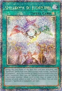 Spellbook of Judgment (Quarter Century Secret Rare) - 25th Anniversary Rarity Collection - YuGiOh card