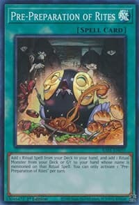 Pre-Preparation of Rites - 25th Anniversary Rarity Collection - YuGiOh card
