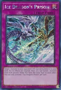 Ice Dragon's Prison (Platinum Secret Rare) - 25th Anniversary Rarity Collection - YuGiOh card