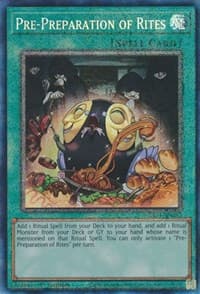 Pre-Preparation of Rites (PCR) - 25th Anniversary Rarity Collection - YuGiOh card