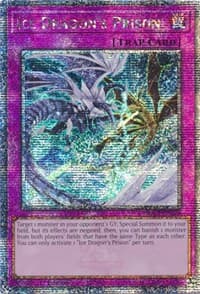 Ice Dragon's Prison (Quarter Century Secret Rare) - 25th Anniversary Rarity Collection - YuGiOh card