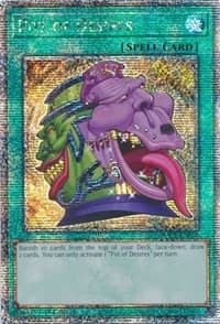 Pot of Desires (Quarter Century Secret Rare) - 25th Anniversary Rarity Collection - YuGiOh card