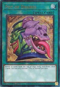 Pot of Desires (PUR) - 25th Anniversary Rarity Collection - YuGiOh card