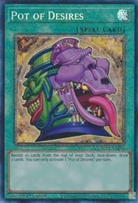 Pot of Desires (PCR) - 25th Anniversary Rarity Collection - YuGiOh card