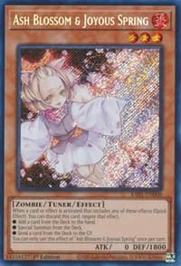 Ash Blossom & Joyous Spring (Secret Rare) - 25th Anniversary Rarity Collection - YuGiOh card