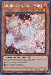Ash Blossom & Joyous Spring (Platinum Secret Rare) - 25th Anniversary Rarity Collection - YuGiOh card