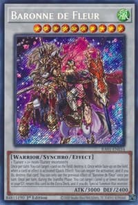 Baronne de Fleur (Secret Rare) - 25th Anniversary Rarity Collection - YuGiOh card