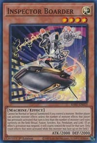 Inspector Boarder - 25th Anniversary Rarity Collection - YuGiOh card