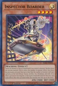 Inspector Boarder (UR) - 25th Anniversary Rarity Collection - YuGiOh card