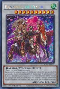 Baronne de Fleur (Platinum Secret Rare) - 25th Anniversary Rarity Collection - YuGiOh card