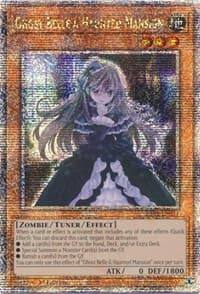 Ghost Belle & Haunted Mansion (Quarter Century Secret Rare) - 25th Anniversary Rarity Collection - YuGiOh card