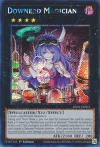 Downerd Magician (Platinum Secret Rare) - 25th Anniversary Rarity Collection - YuGiOh card