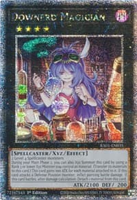Downerd Magician (Quarter Century Secret Rare) - 25th Anniversary Rarity Collection - YuGiOh card