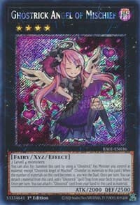 Ghostrick Angel of Mischief (Platinum Secret Rare) - 25th Anniversary Rarity Collection - YuGiOh card