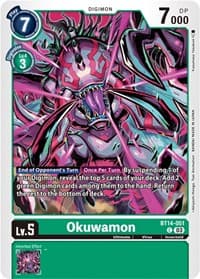 Okuwamon - Blast Ace - Digimon Card Game card