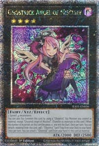 Ghostrick Angel of Mischief (Quarter Century Secret Rare) - 25th Anniversary Rarity Collection - YuGiOh card
