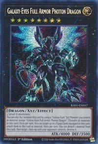 Galaxy-Eyes Full Armor Photon Dragon (Secret Rare) - 25th Anniversary Rarity Collection - YuGiOh card