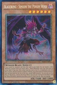 Blackwing - Simoon the Poison Wind (PCR) - 25th Anniversary Rarity Collection - YuGiOh card