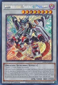 Borreload Savage Dragon (Platinum Secret Rare) - 25th Anniversary Rarity Collection - YuGiOh card