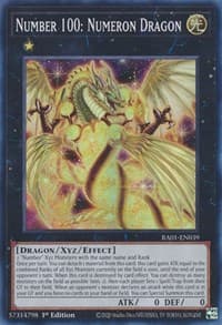 Number 100: Numeron Dragon - 25th Anniversary Rarity Collection - YuGiOh card