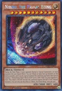 Nibiru, the Primal Being (Platinum Secret Rare) - 25th Anniversary Rarity Collection - YuGiOh card